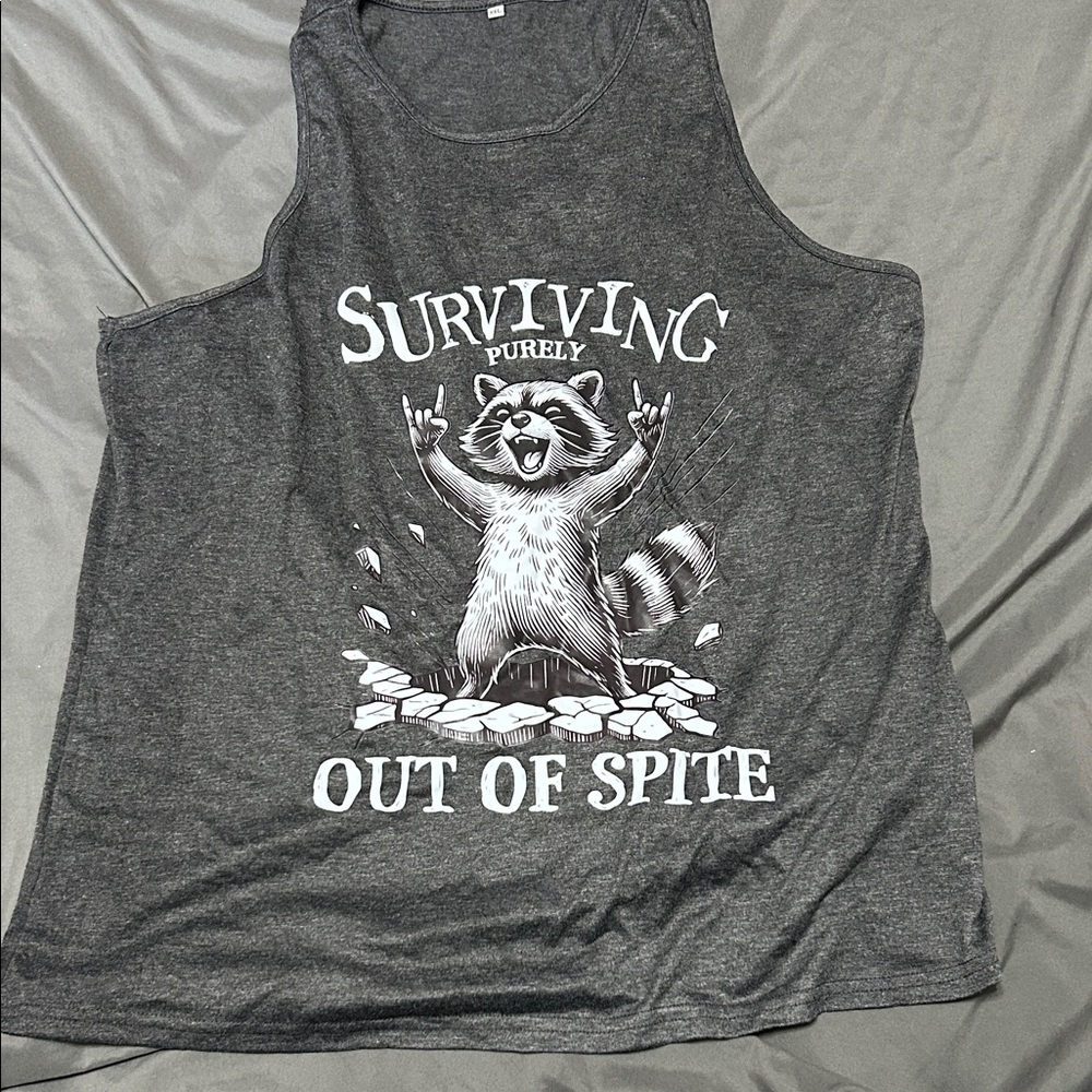 Surviving Purely Out of Spite Men's Tank Top
